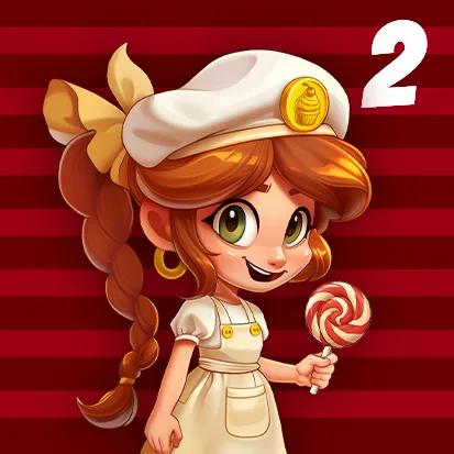 Candy Cane Spin Drop